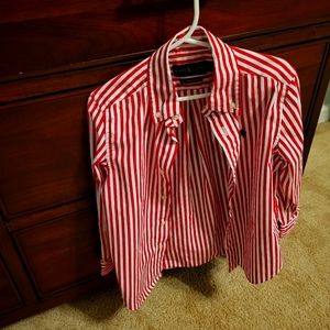 Little boy Polo Ralph Lauren long sleeve shirt